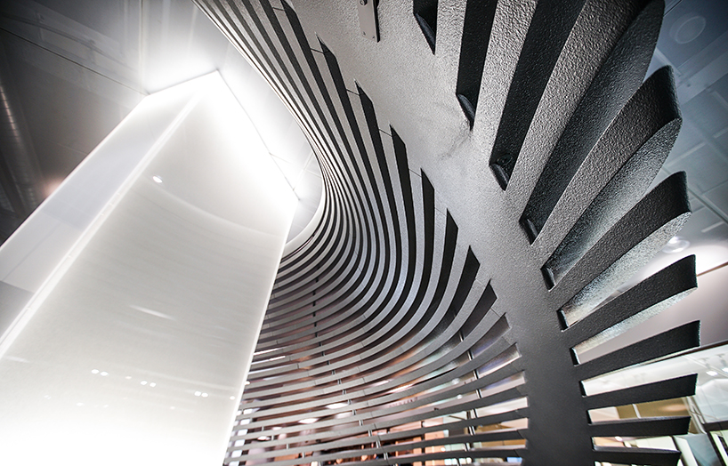 zaha hadid georg jensen baselworld installation jewellery designboom