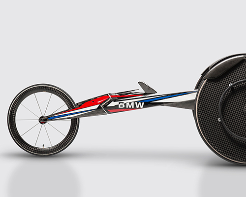 BMW’s designworks division streamlines rio 2016 US paralympic team racing wheelchairs