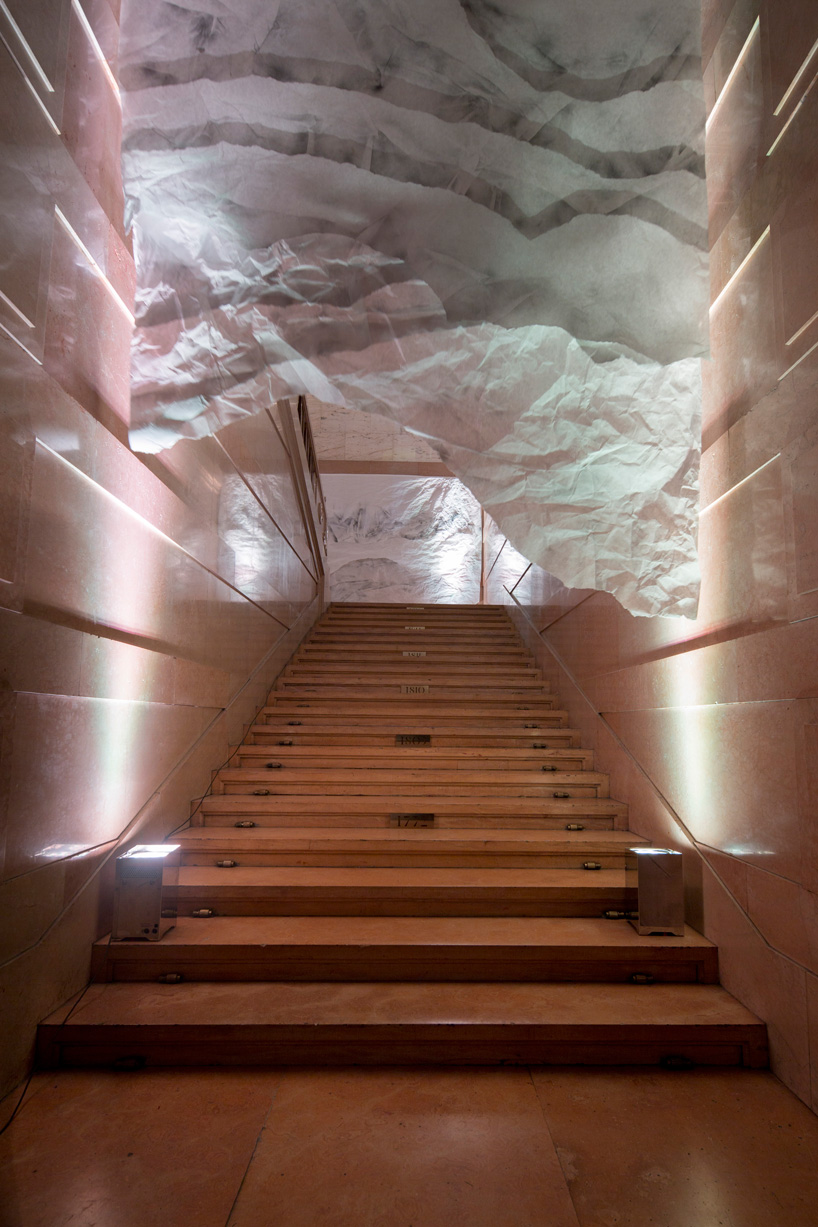 fabrica veuve clicquot beyond exhibition milan central station designboom 