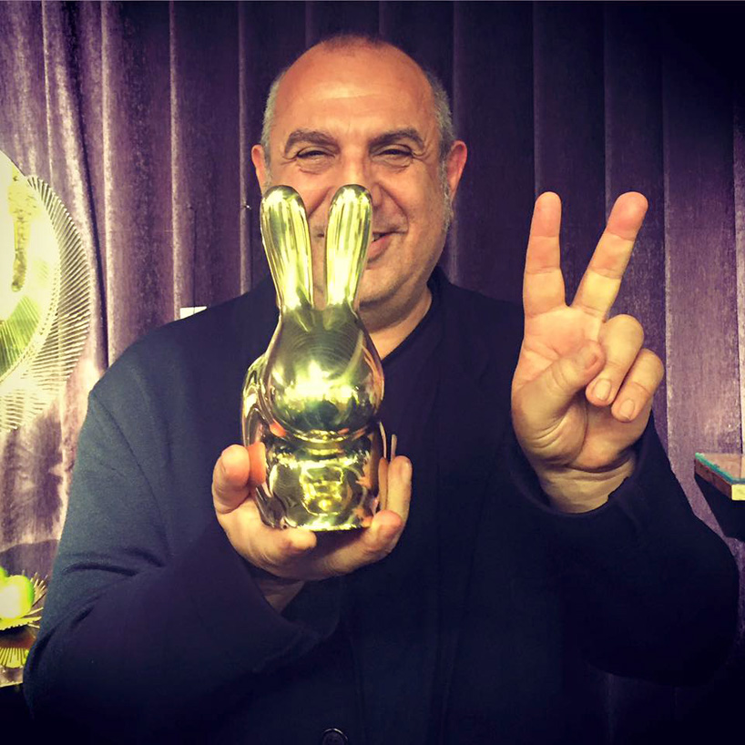 ghidini 1961 brass collection stefano giovannoni designboom 