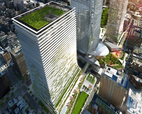 ingenhoven architects reveals plans to build two towers in central tokyo