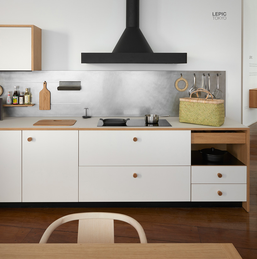 jasper morrison unveils first kitchen design with LEPIC jasper morrison unveils first kitchen design with LEPIC