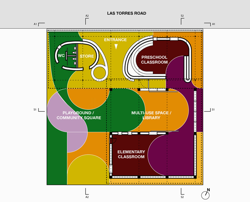 knitknot architecture el jicarito school nicaragua 