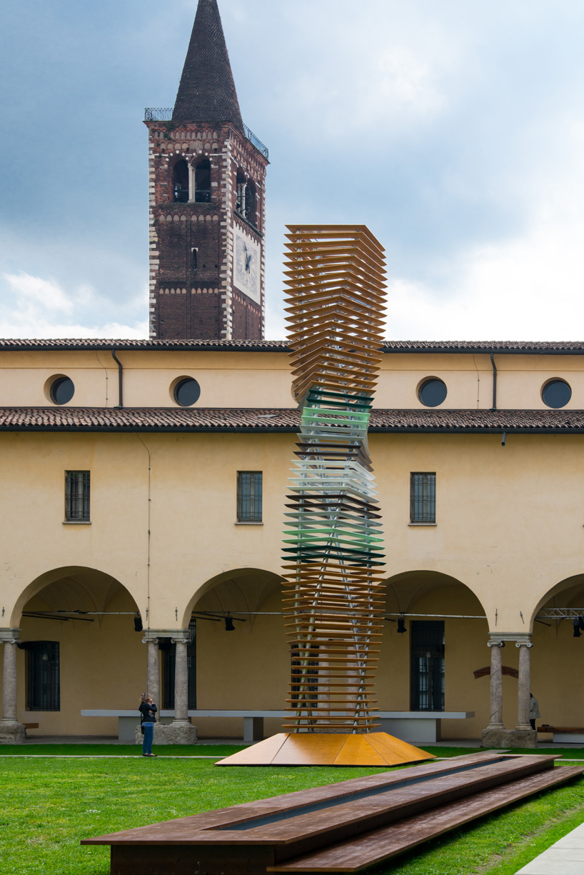 luca trazzi installation museo diocesano-designboom-002