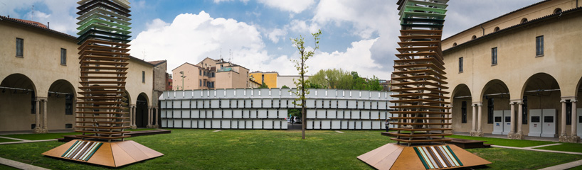 luca trazzi installation museo diocesano-designboom-003