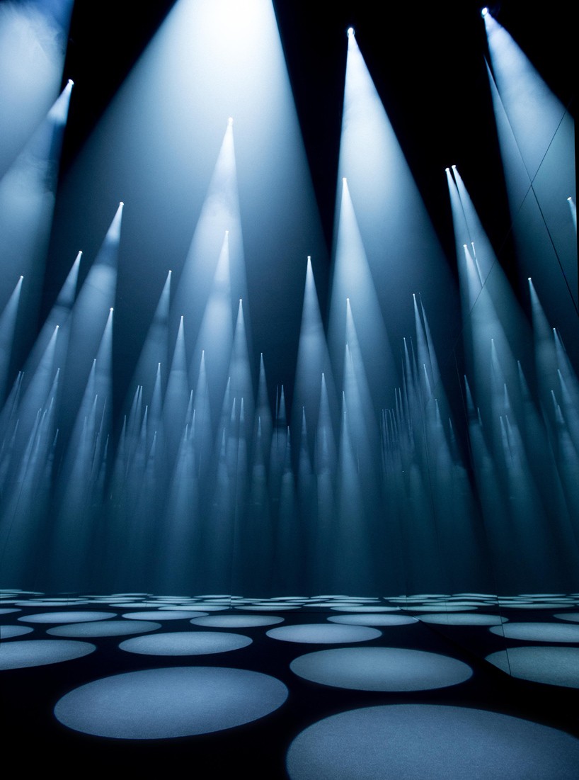 COS x sou fujimoto creates immersive forest of light COS x sou fujimoto creates immersive forest of light