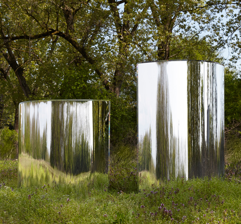 tokujin yoshioka glas italia prism partition designboom
