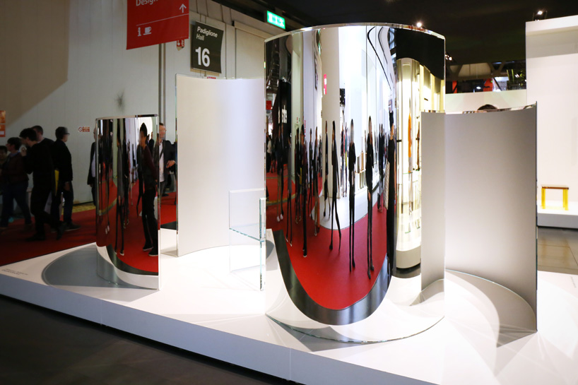 tokujin yoshioka glas italia prism partition designboom