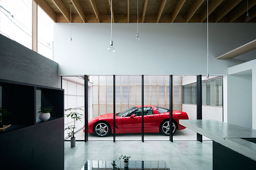 garage terrace house in kyoto by yoshiaki yamashita garage terrace house in kyoto by yoshiaki yamashita