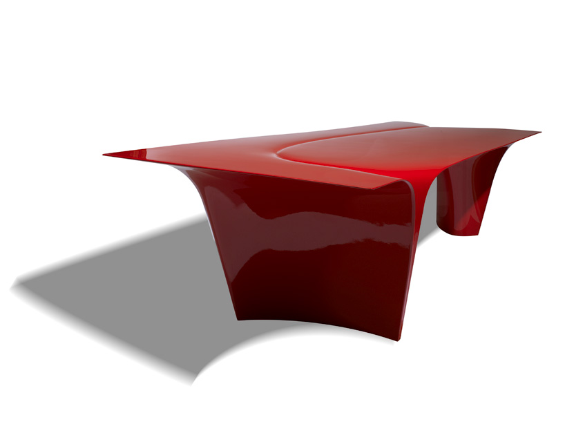 zaha hadid sawaya moroni mew table designboom 