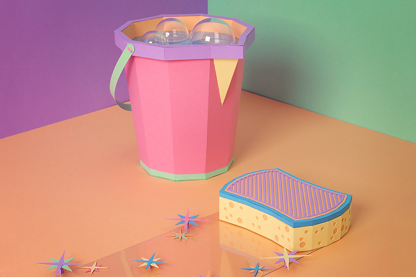 zim zou papercraft designboom