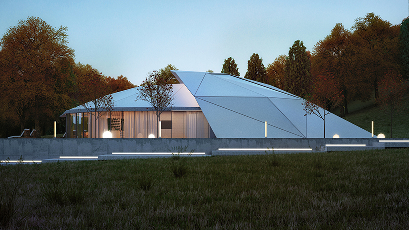 damir ussenov lenz architects shell villa almaty kazakhstan