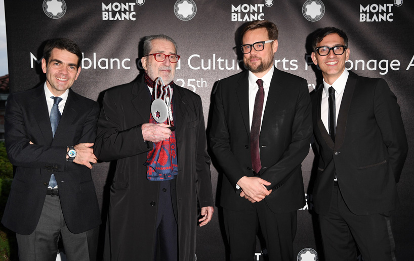montblanc arts patronage award 25th anniversary designboom