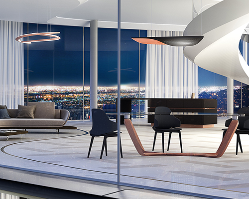 pininfarina home design collaborates with reflex for modular segno collection