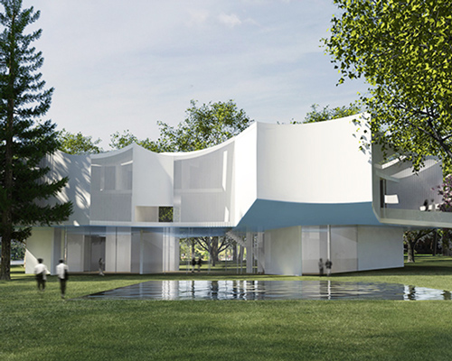 steven holl designs new visual arts building for franklin & marshall college