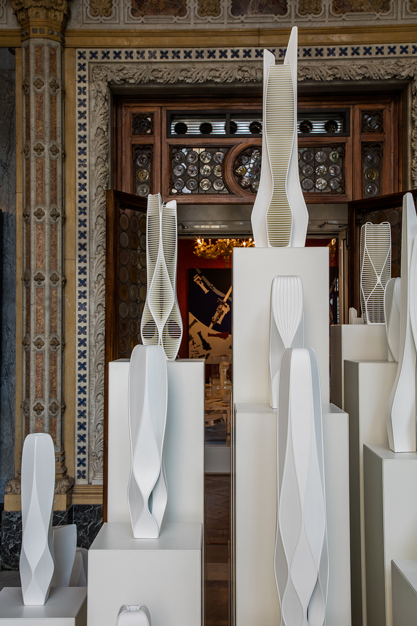 venice architecture biennale zaha hadid exhibition palazzo franchetti designboom