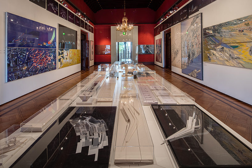 venice architecture biennale zaha hadid exhibition palazzo franchetti designboom