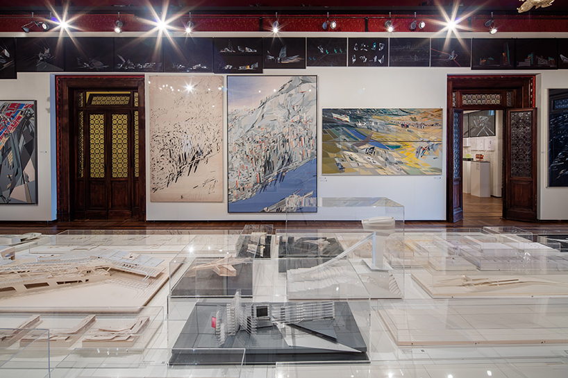 venice architecture biennale zaha hadid exhibition palazzo franchetti designboom