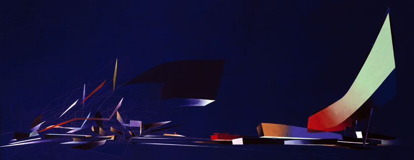 zaha hadid exhibition venice architecture biennale palazzo franchetti designboom