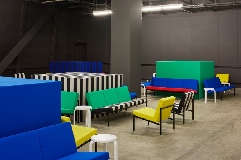 collectors lounge design miami basel artek kvadrat designboom