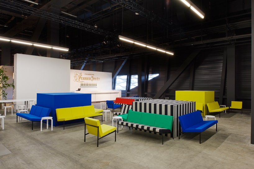 collectors lounge design miami basel artek kvadrat designboom