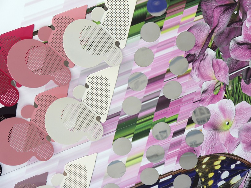 elena manferdini installation inverted landscapes los angeles designboom