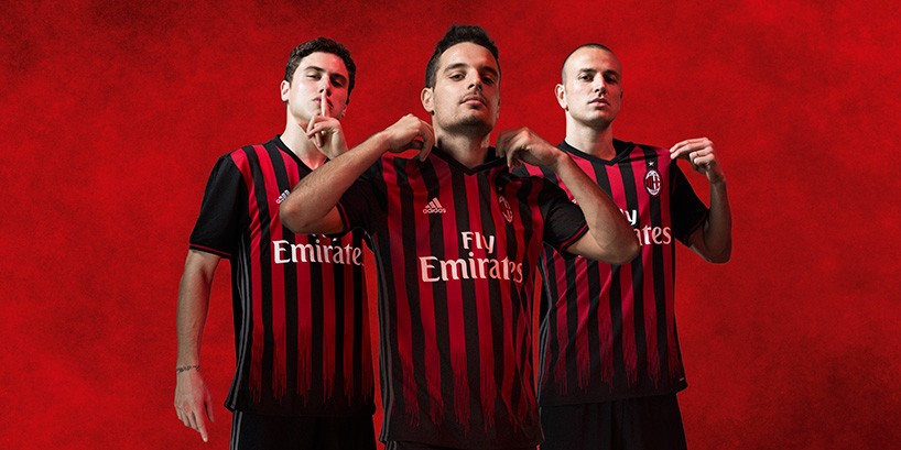 ac milan adidas jersey