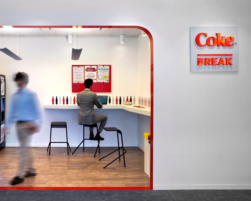 coca-cola headquarters italy by lombardini22, DEGW + FUD opens in milan