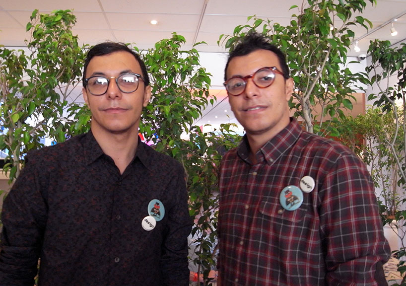 mohamed hatham el seh twins cartoon designboom