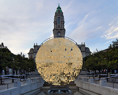 moradavaga's sunwheel installation for são joão festivities in porto