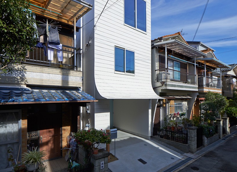 ninkipen! gandare house in japan designboom