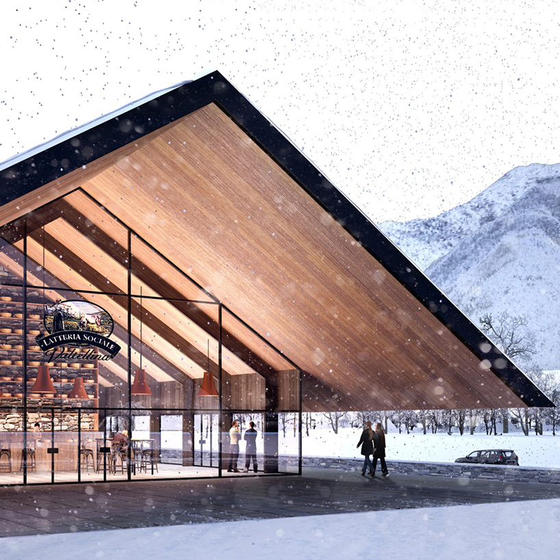 piuarch latteria sociale valtellina cooperative designboom