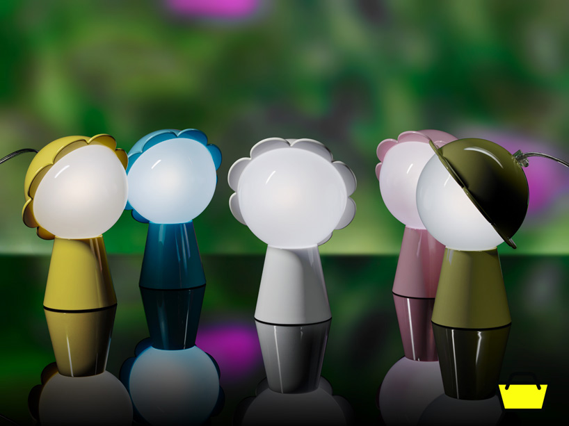 qeeboo stefano giovannoni daisy lamp designboom