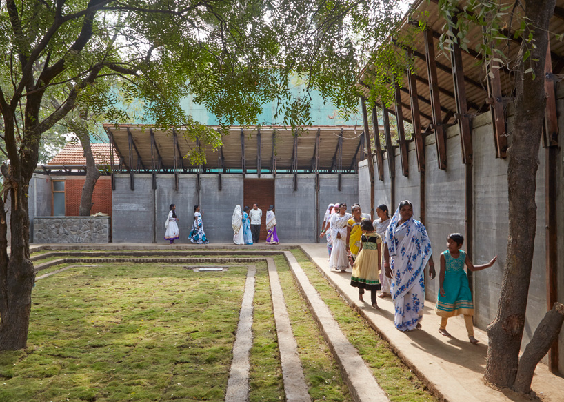 sameep padora and associates jetavan centre india designboom