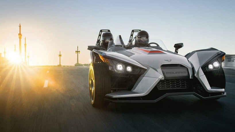 polaris slingshot motorcycle car designboom