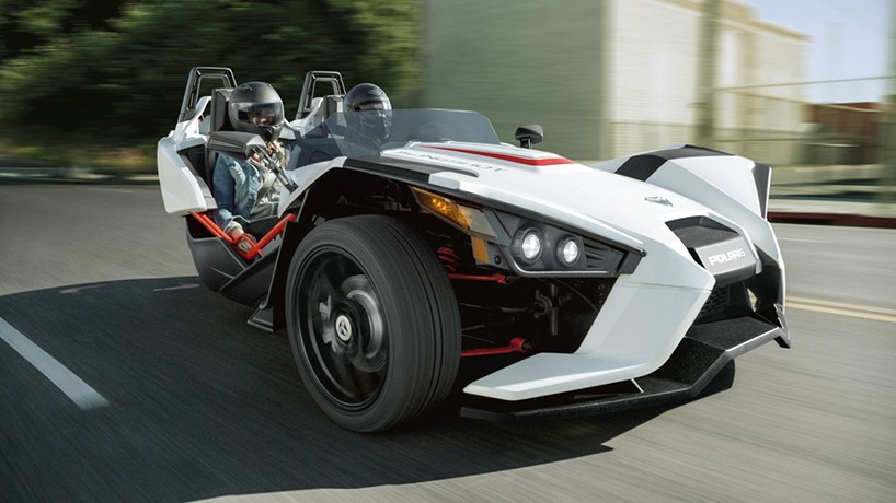 polaris slingshot motorcycle car designboom