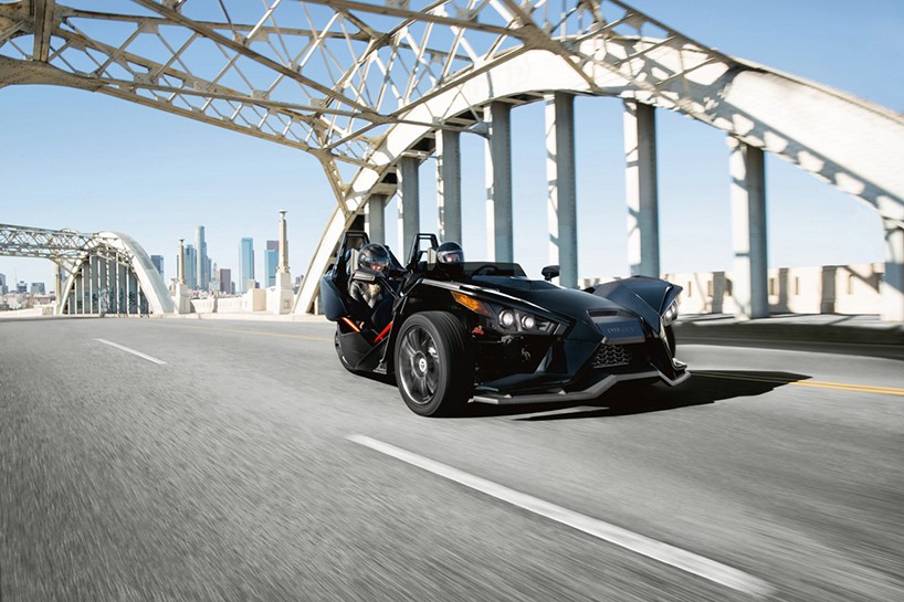 polaris slingshot motorcycle car designboom