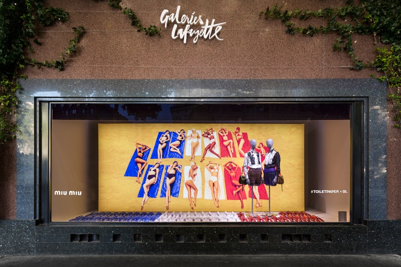 TOILETPAPER gufram seletti galerie des galeries paris designboom