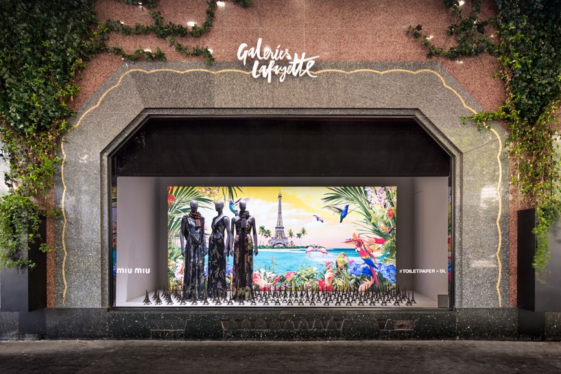 TOILETPAPER gufram seletti galerie des galeries paris designboom