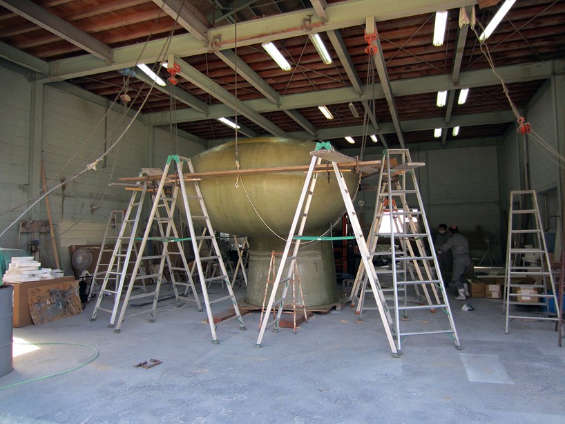 hisakazu shimizu setouchi triennial bollard of love shodoshima japan designboom