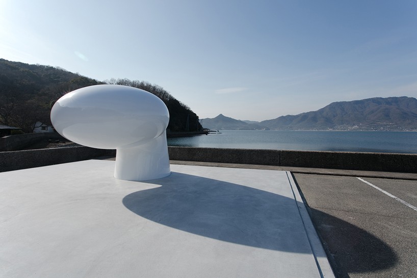 hisakazu shimizu bollard love shodoshima japan setouchi triennial designboom