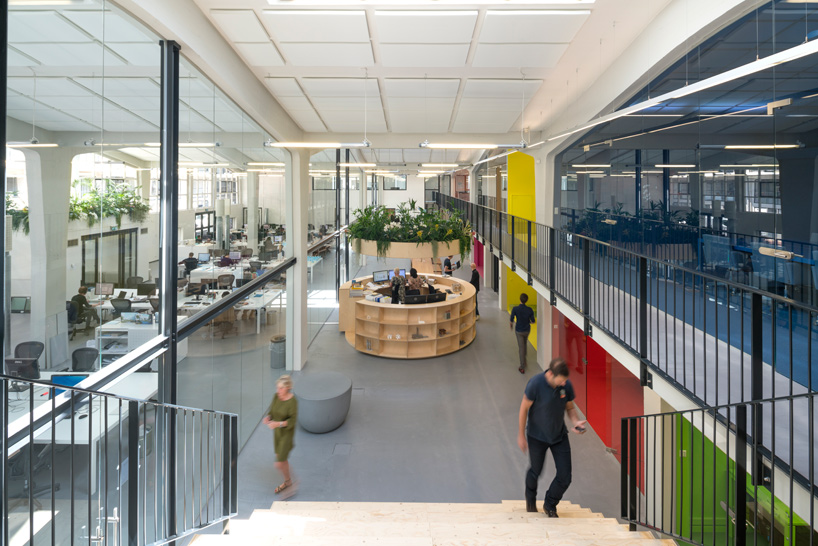 inside MVRDV's vibrant new office space in rotterdam