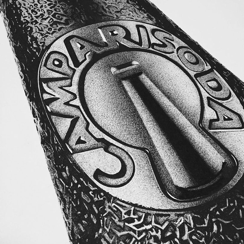 alessandro paglia pens photorealistic drawings of design icons