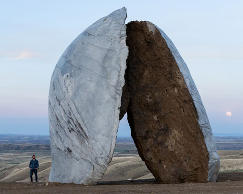 ensamble studio erects structures of landscape at montana's tippet rise art center