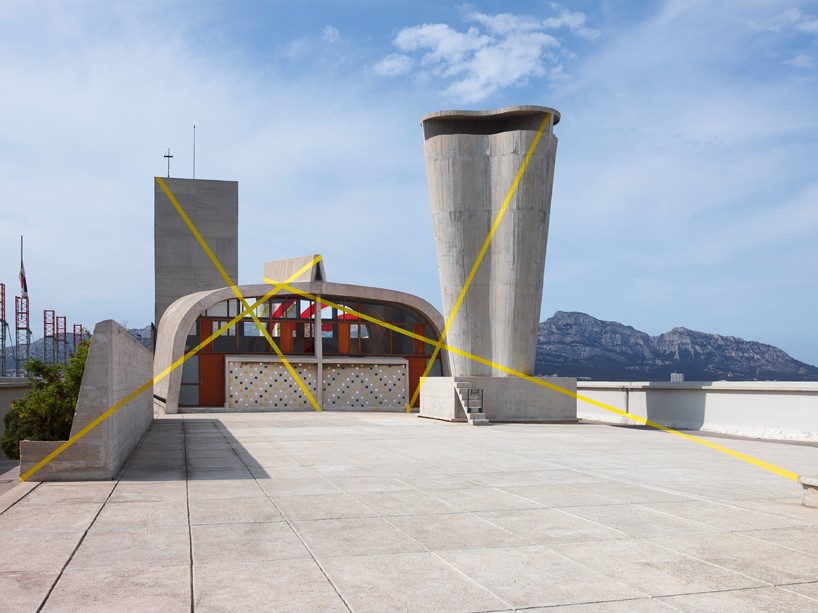 felice varini mamo centre la cite radieuse france designboom