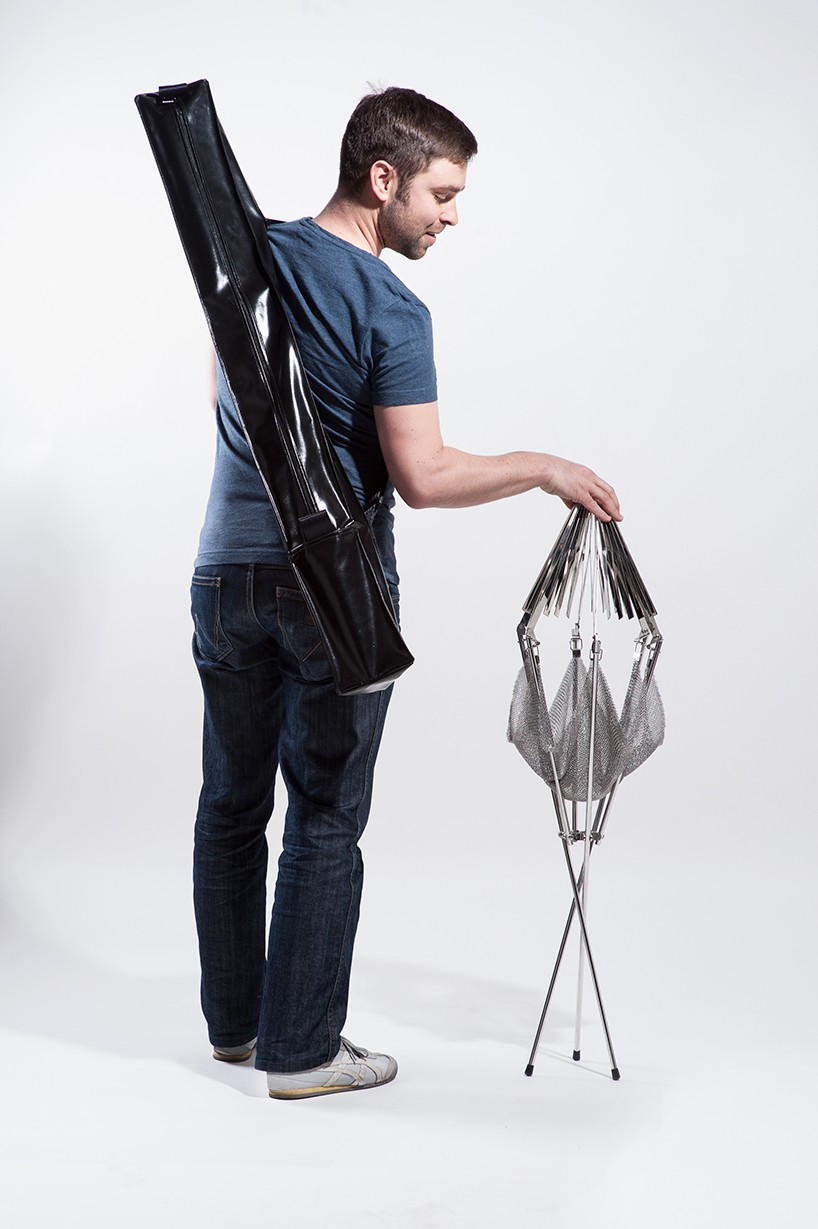 grillo formaxiom portable barbecue designboom