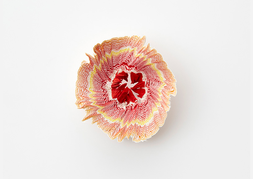 haruka-misawa-paper-flower-pencil-shavings-designboom-02