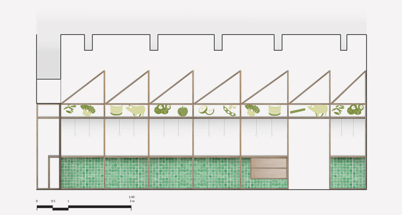linehouse baobao baozi eatery interior shanghai china