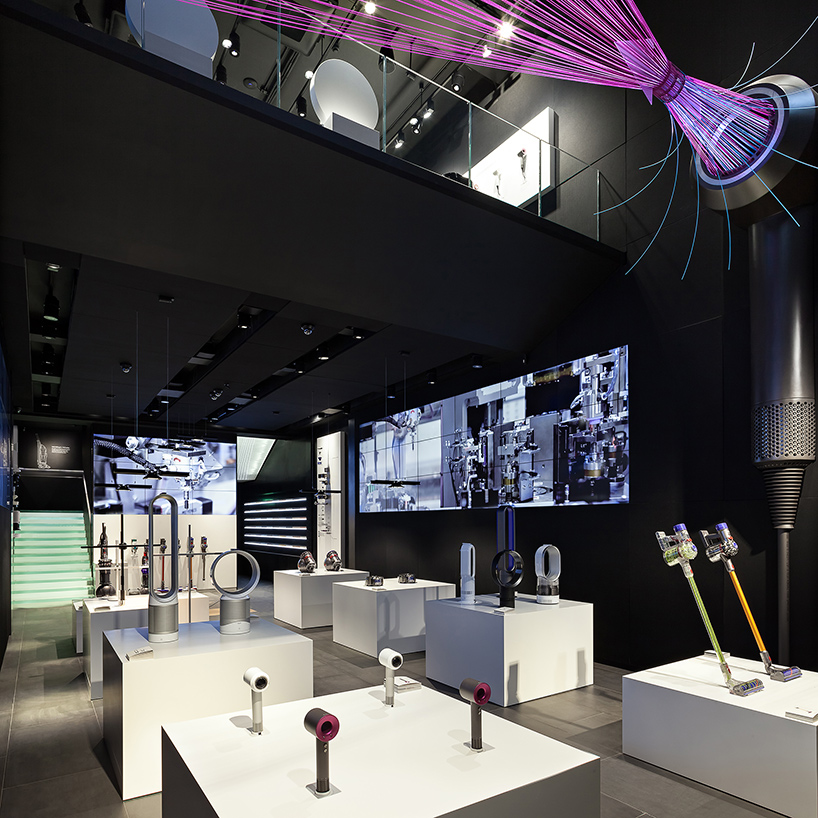 dyson demo concept store on london's oxford street
