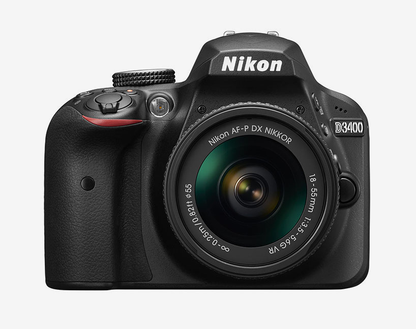 nikon D3400 designboom